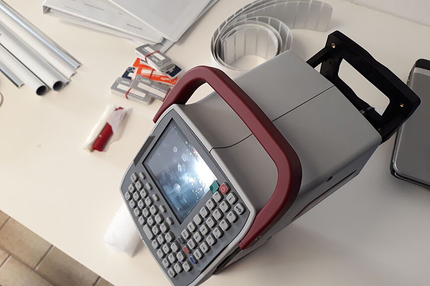 Codiergerät Prägegerät mit Aufkleber für Fahrrad-Codierung