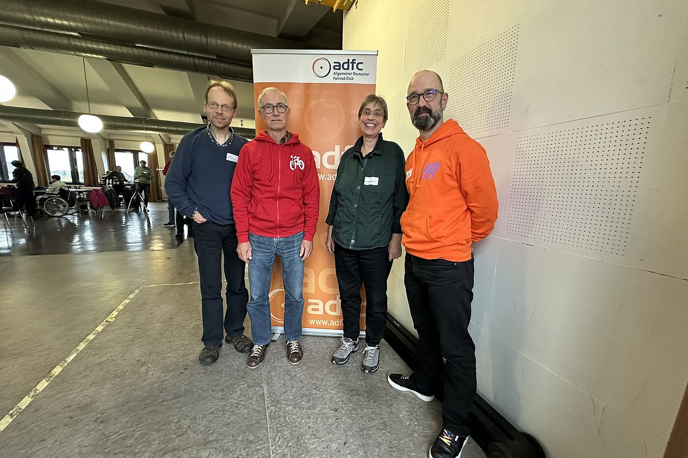 Wurden im Amt bestätigt: Landesvorstandsmitglieder Henning von Schöning, Stephan Steffen, Stephanie Meyer und Timo Höfker Wurden im Amt bestätigt: Landesvorstandsmitglieder Henning von Schöning, Stephan Steffen, Stephanie Meyer und Timo Höfker