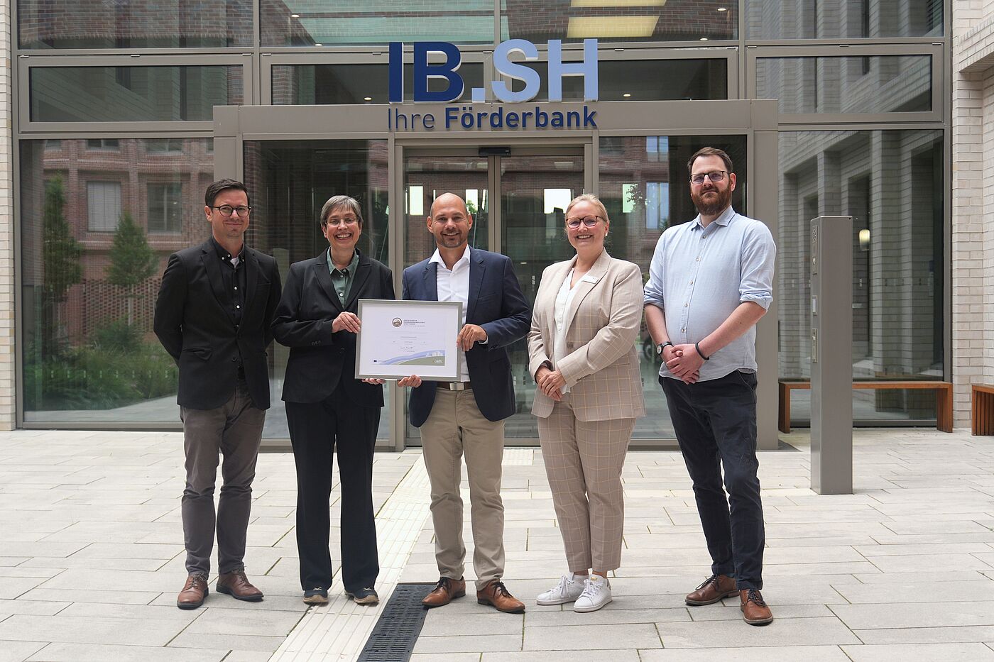 Auszeichnungsübergabe Fahrradfreundlicher Arbeitgeber in Gold Auszeichnungsübergabe Fahrradfreundlicher Arbeitgeber in Silber