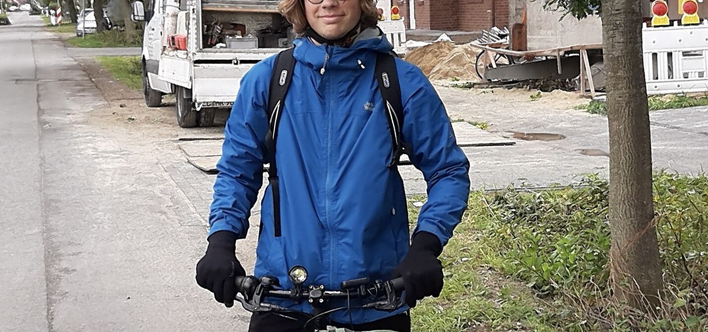 Julius Bruhn bei Schokofahrt 2020