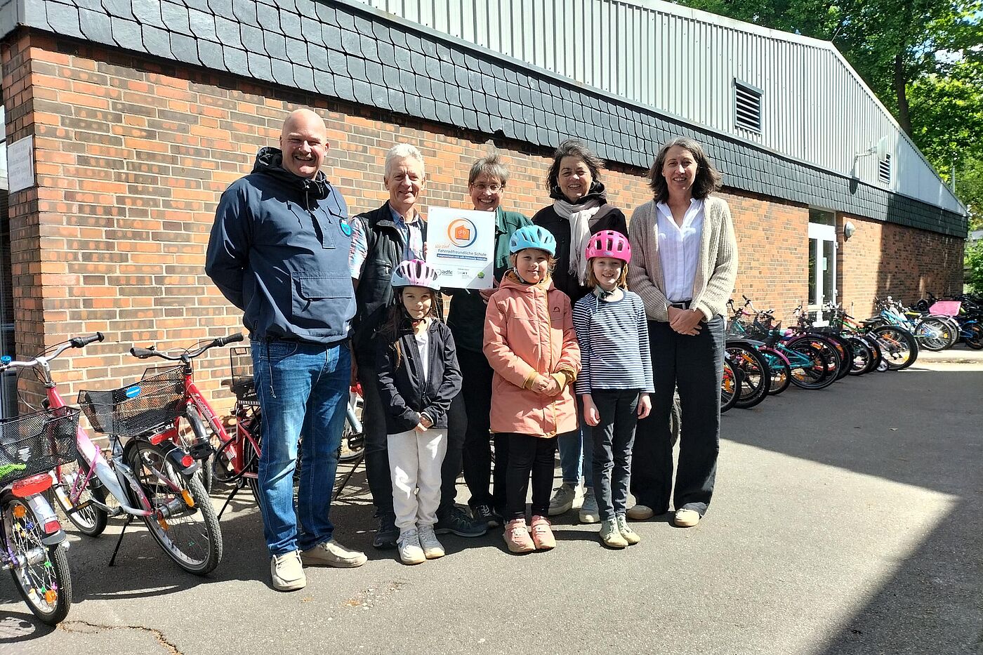 Auszeichnung Fahrradfreundliche Schule Kremperheide Auszeichnung Fahrradfreundliche Schule Kremperheide